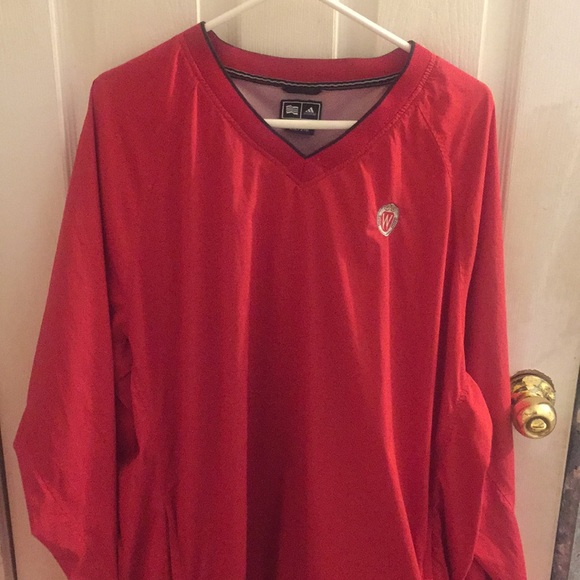 Wisconsin Badgers Windbreaker (Red) - Picture 1 of 5